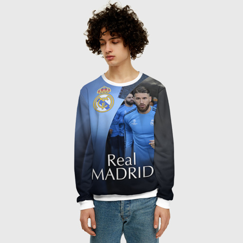 Мужской свитшот 3D Real Madrid - фото 3