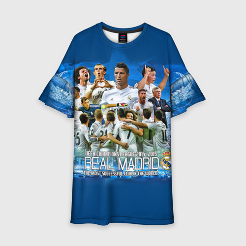 Детское платье 3D Real Madrid