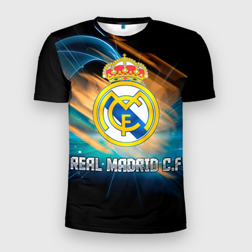 Мужская футболка 3D Slim Real Madrid, цвет 3D печать