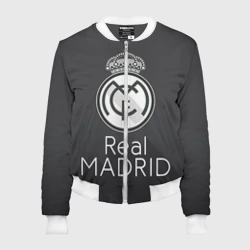 Женский бомбер 3D Real Madrid
