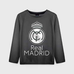 Детский лонгслив 3D Real Madrid