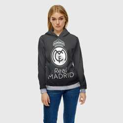 Женская толстовка 3D Real Madrid - фото 2