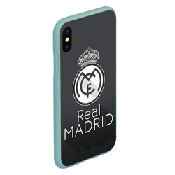 Чехол для iPhone XS Max матовый Real Madrid - фото 2