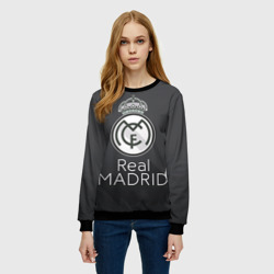 Женский свитшот 3D Real Madrid - фото 2