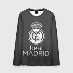 Мужской лонгслив 3D Real Madrid