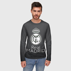 Мужской лонгслив 3D Real Madrid - фото 2