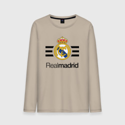 Мужской лонгслив хлопок Real Madrid