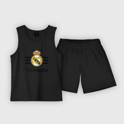 Детская пижама с шортами хлопок Real Madrid