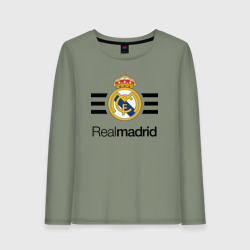 Женский лонгслив хлопок Real Madrid