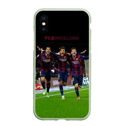 Чехол для iPhone XS Max матовый Barcelona6