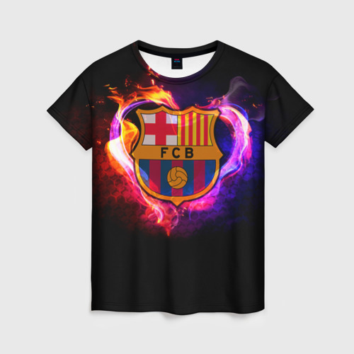 Женская футболка 3D Barcelona7