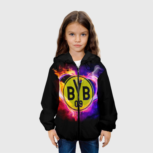 Детская куртка 3D Borussia2, цвет черный - фото 4