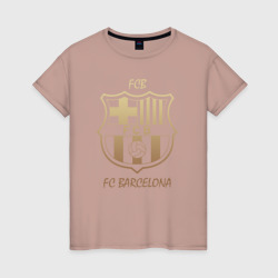 Женская футболка хлопок Barcelona1