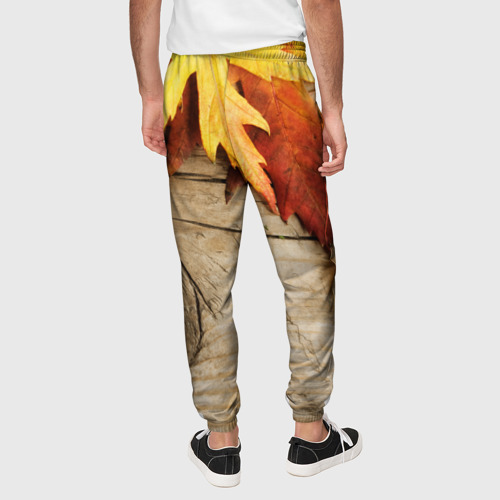 Мужские брюки 3D Золотая осень, цвет 3D печать - фото 5