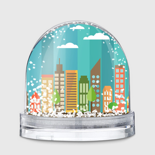 Игрушка Снежный шар Город