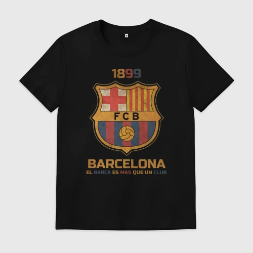 Мужская футболка хлопок Barcelona2