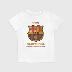 Детская футболка хлопок Barcelona2