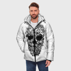 Мужская зимняя куртка 3D Череп - фото 2