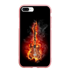 Чехол для iPhone 7Plus/8 Plus матовый Адская гитара
