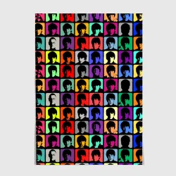 Постер The Beatles art