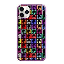 Чехол для iPhone 11 Pro Max матовый The Beatles art