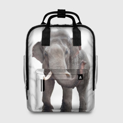 Женский рюкзак 3D Слон vppdgryphon
