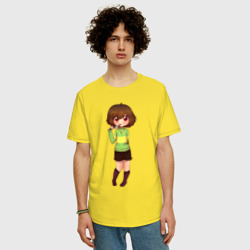 Мужская футболка хлопок Oversize Chara - фото 2