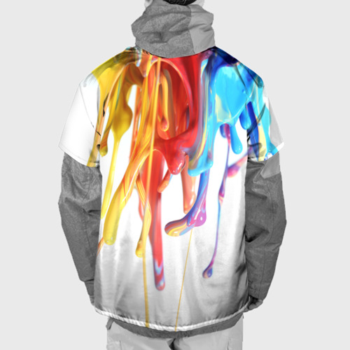 Накидка на куртку 3D Краска, цвет 3D печать - фото 2