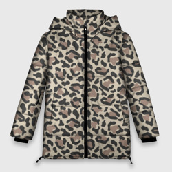 Женская зимняя куртка Oversize Шкура леопарда 3