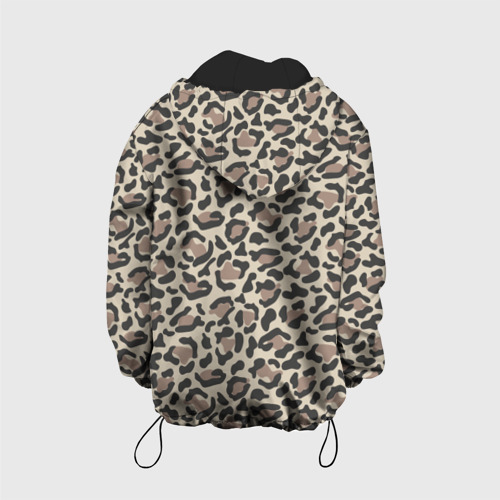 Детская куртка 3D Шкура леопарда 3, цвет черный - фото 2