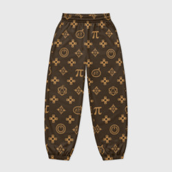 Женские джоггеры оверсайз 3D Geek символика паттерны