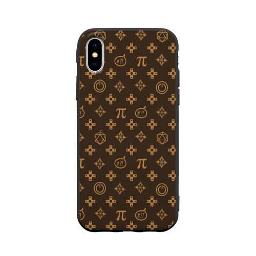 Чехол для Apple iPhone X силиконовый матовый Geek Фото 01 Чехол для Apple iPhone X силиконовый матовый Geek Фото 01