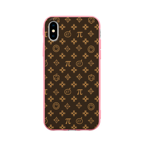 Чехол для Apple iPhone X силиконовый матовый Geek Фото 01 Чехол для Apple iPhone X силиконовый матовый Geek Фото 01