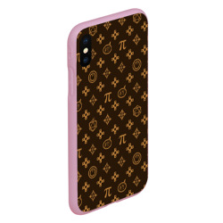 Чехол для iPhone XS Max матовый Geek символика паттерны - фото 2