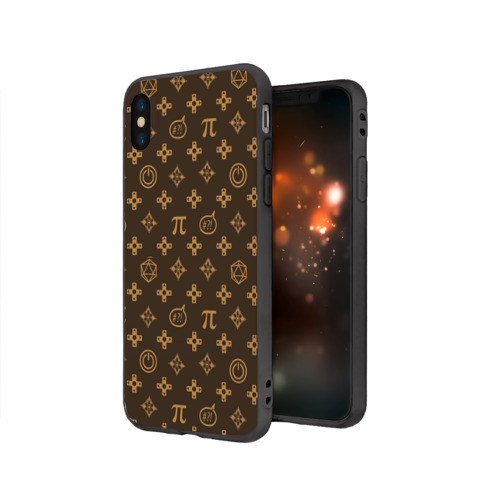Чехол для Apple iPhone X силиконовый матовый Geek Фото 01 Чехол для Apple iPhone X силиконовый матовый Geek Фото 01