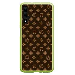 Чехол для Honor 20 Geek символика паттерны
