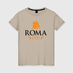 Женская футболка хлопок AS Roma