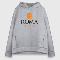 Женское худи Oversize хлопок AS Roma