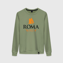 Женский свитшот хлопок AS Roma