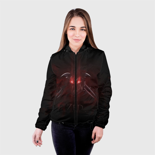 Женская куртка 3D Зед, цвет черный - фото 3