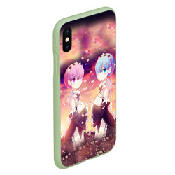 Чехол для iPhone XS Max матовый Zero kara Hajimeru Isekai Seikatsu - фото 2