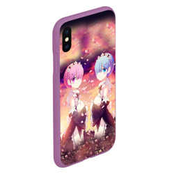 Чехол для iPhone XS Max матовый Zero kara Hajimeru Isekai Seikatsu - фото 2