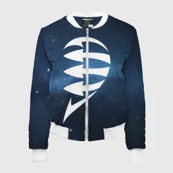 Женский бомбер 3D Неземная любовь ж