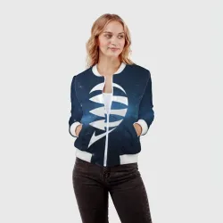 Женский бомбер 3D Неземная любовь ж - фото 2