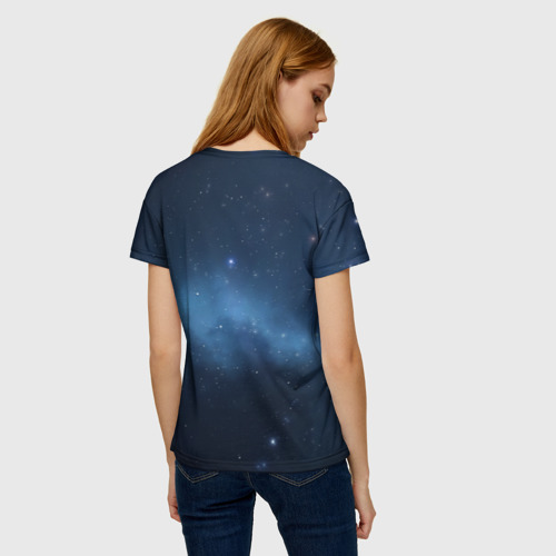 Женская футболка 3D Неземная любовь ж, цвет 3D печать - фото 4
