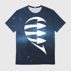 Мужская футболка 3D Неземная любовь м