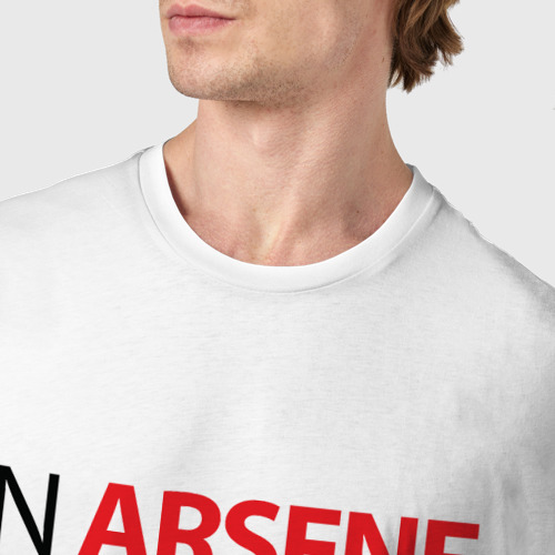 Мужская футболка хлопок Arsenal - фото 6