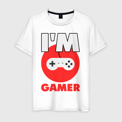 Мужская футболка хлопок I'M GAMER