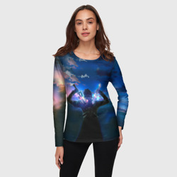 Женский лонгслив 3D Мастера меча онлайн - фото 2