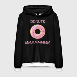 Мужская толстовка 3D Donuts